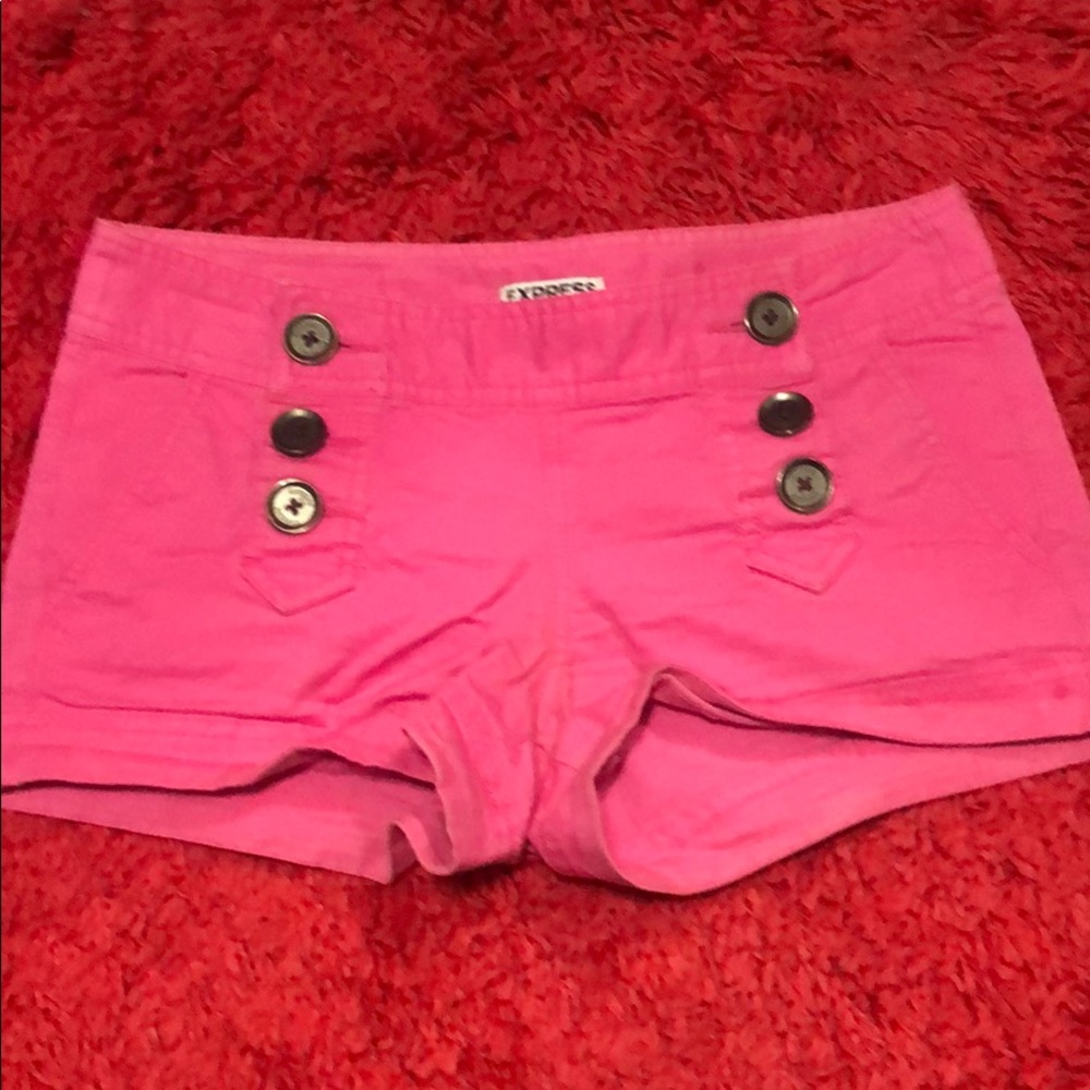 Cute pink shorts